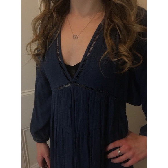 BRAND NEW FREE PEOPLE MIDI DRESS(SIZE EXTRA SMALL) - Picture 2 of 8